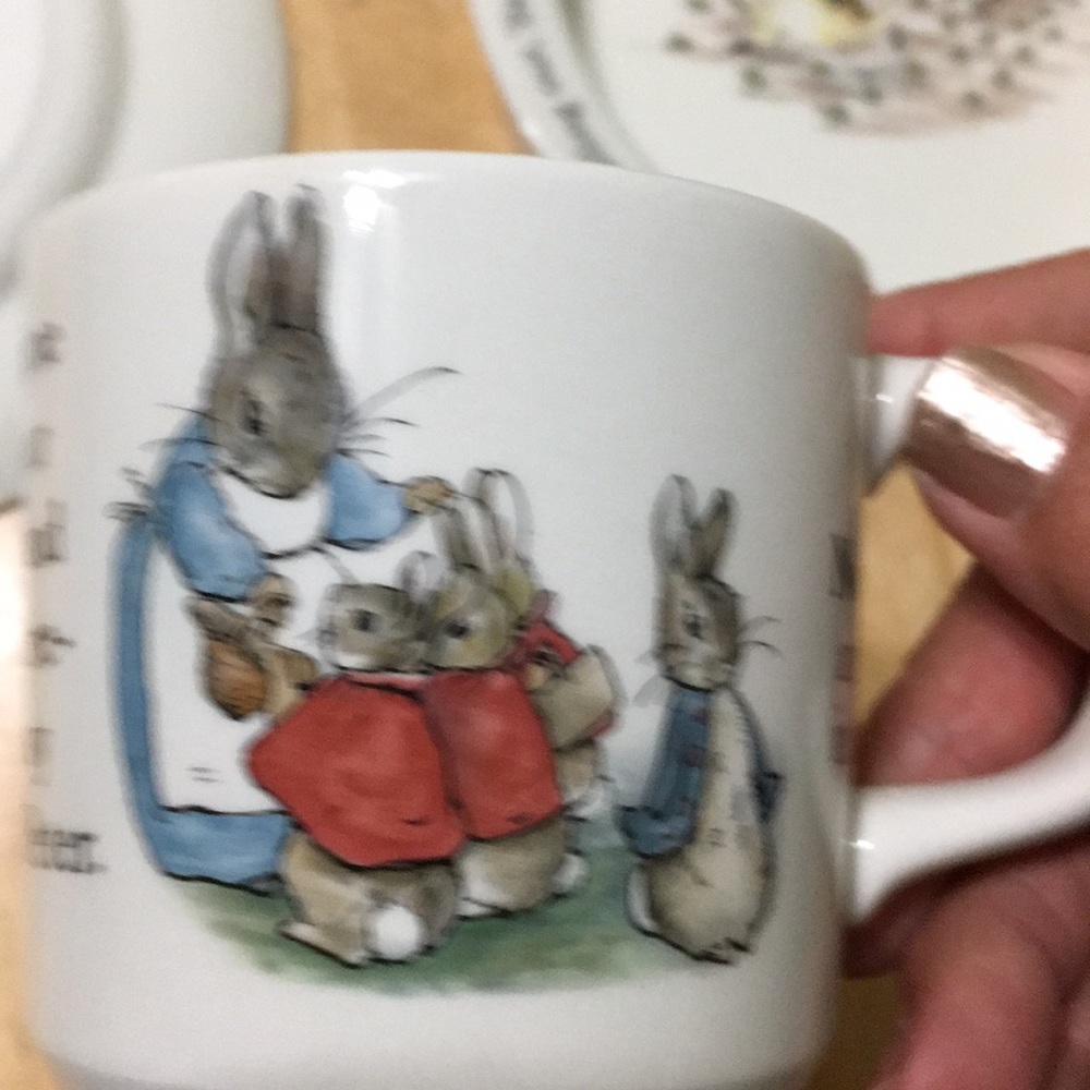 Wedgewood Peter Rabbit Nursery Set - Picture 9 of 13
